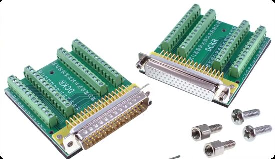 Solderless DB50 Servo Motor Connector with 50-Pin Configuration for Industrial Automation