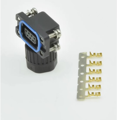 Crimp / Solder Termination Type AC Servo Motor Driver Featuring Leadshine Servo Connector