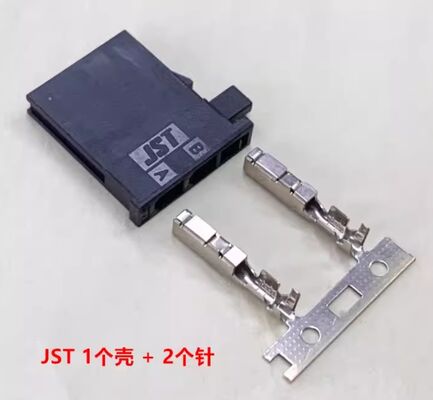 JST J25MF-02V-K 175362-1 AB FANUC 2PIN  Signal connect AMP D-3 2P plastic house cover