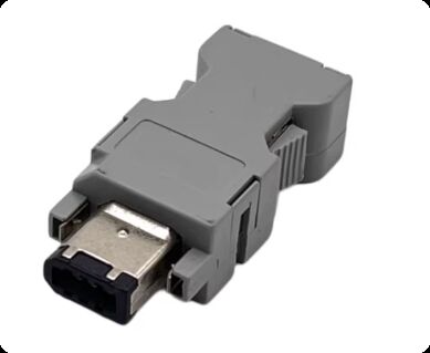 1000V Voltage Rating Servo Motor Connector with Crimp/Solder Termination for Industrial Automation