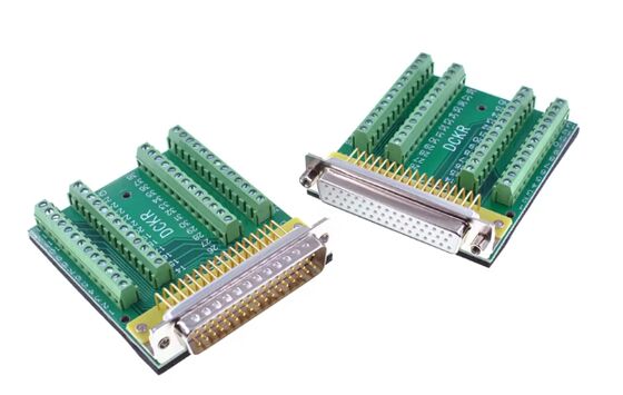 Solderless DB50 Servo Motor Connector with 50-Pin Configuration for Industrial Automation