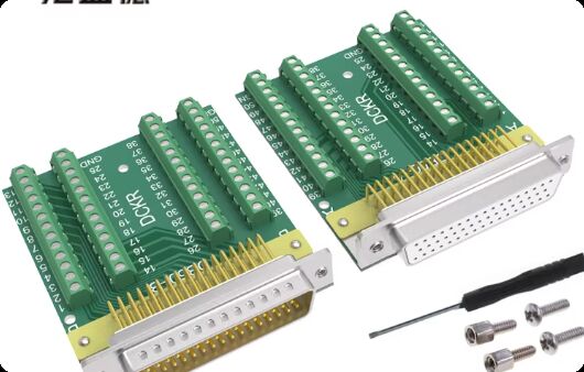 Solderless DB50 Servo Motor Connector with 50-Pin Configuration for Industrial Automation