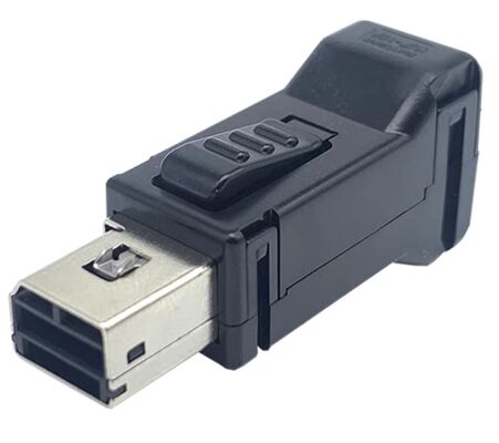 Panasonic A5A6 Servo Motor Connector X5 Plug with 1000V Voltage Rating and Silver Gold Plated Contacts for Industrial Automation