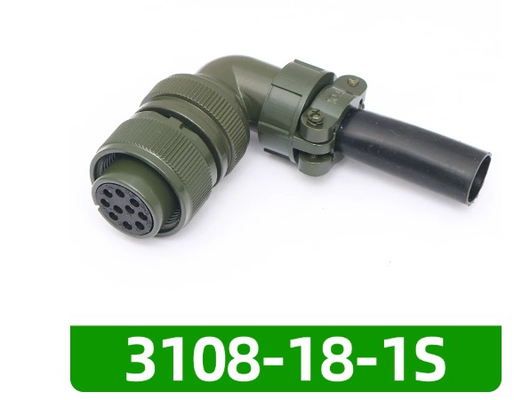 SM3108A18-1S 3108E 18-1S Aviation Plug  connector 18-1S  servo cable connector