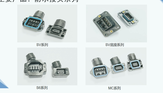 D-SUB SV SV Base SV-6 MC JN11 Servo-cavo connettore MC04 e connettori JN4F JN6F JN8F